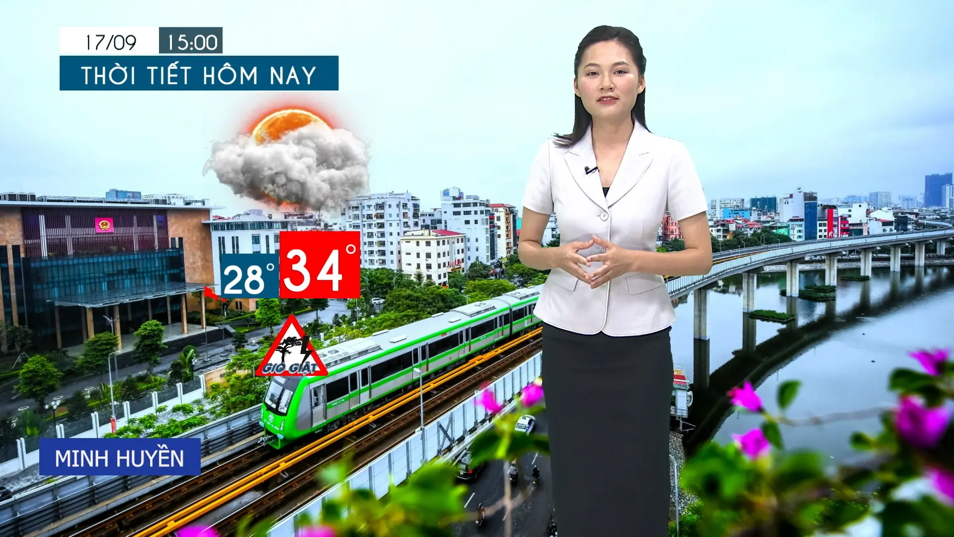 Dự báo thời tiết tối | 17/09/2025